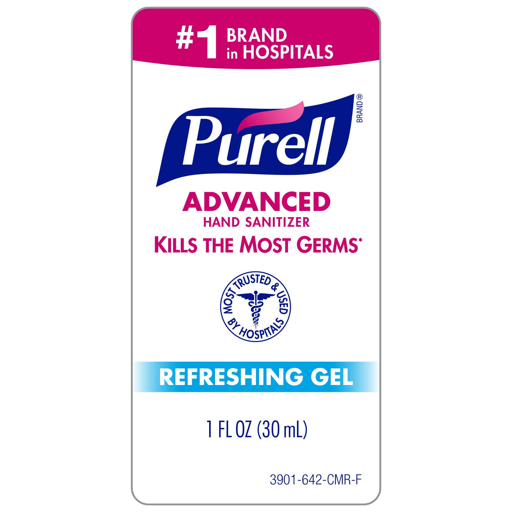 Purell display en sala de descanso mostrando presentación profesional y orden