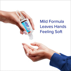 Purell jelly wrap sujeto al bolso para transporte seguro y cómodo