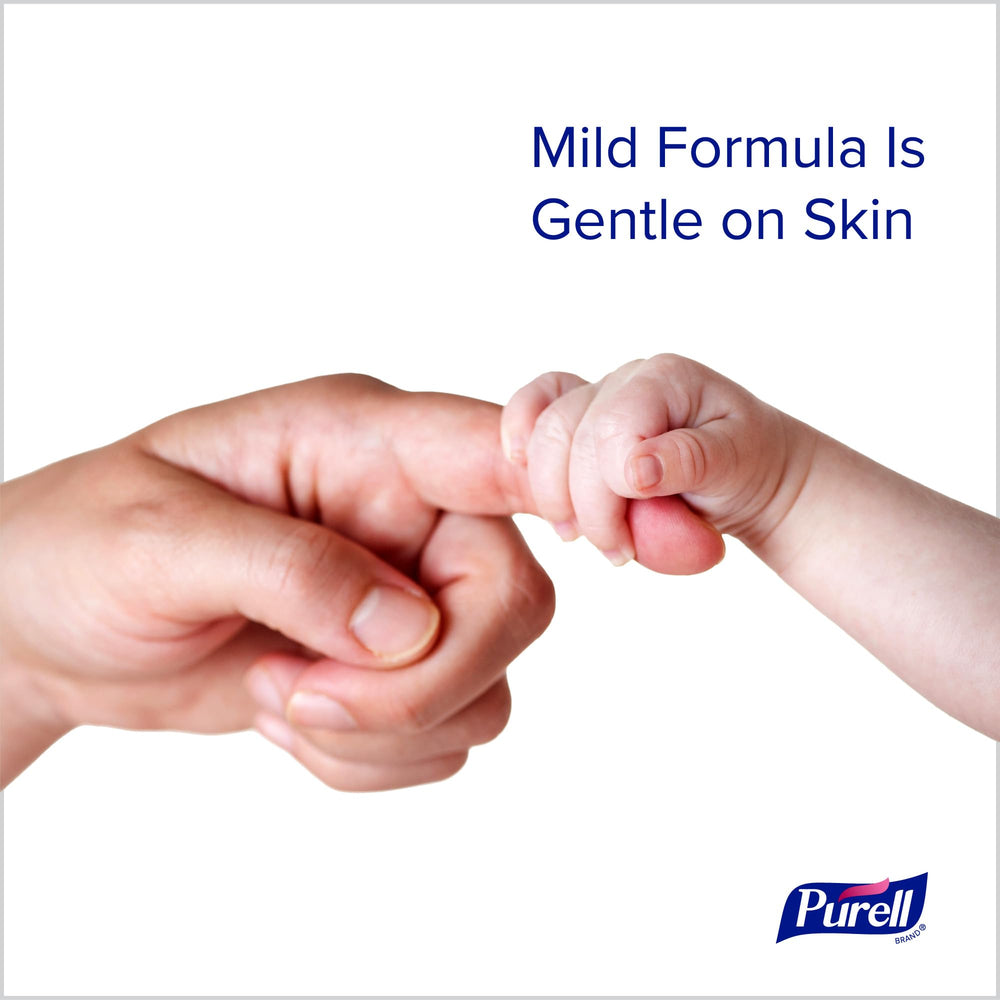 Purell etiqueta con certificaciones ECOLOGO y USDA Biobased