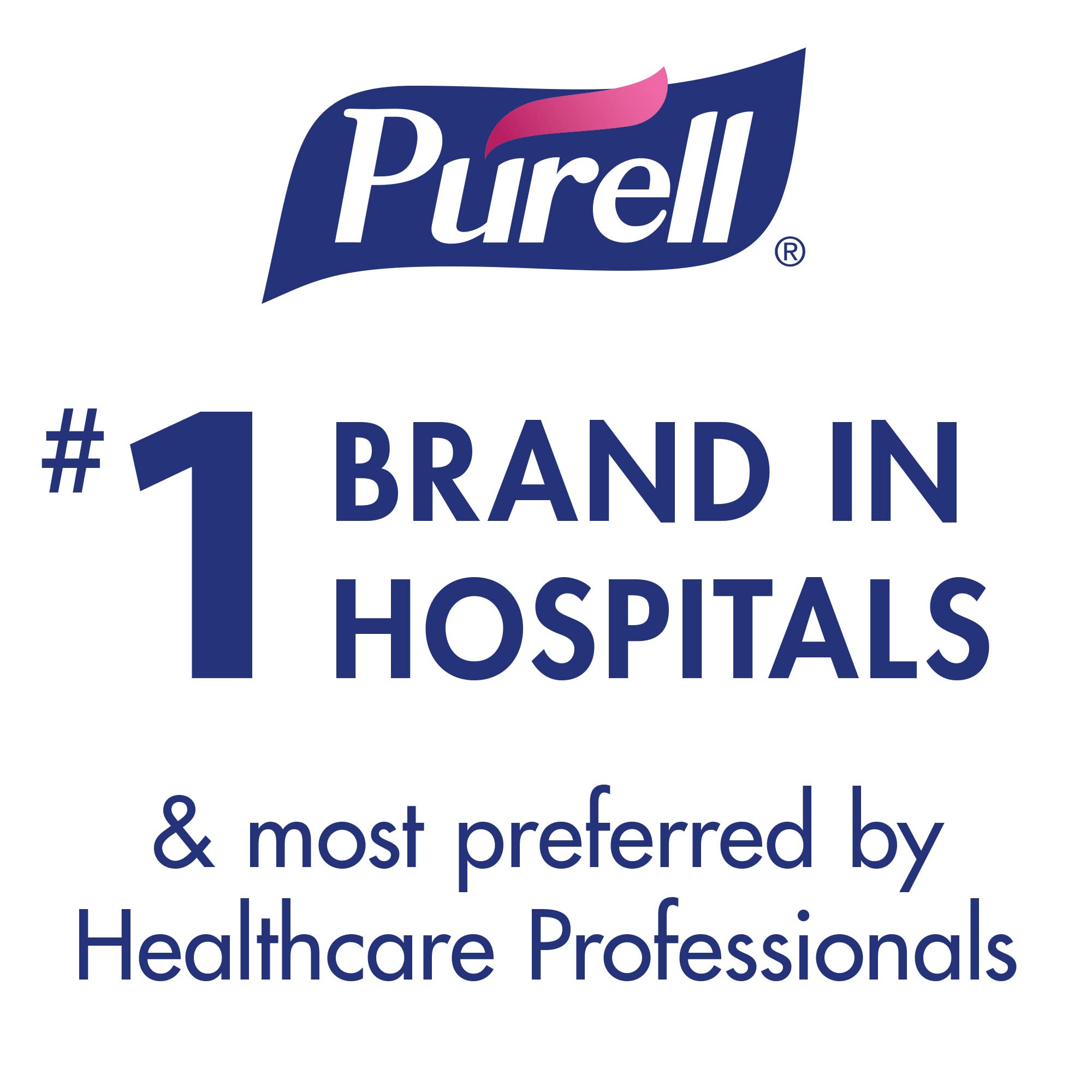 Purell en recepción corporativa facilita desinfección frecuente
