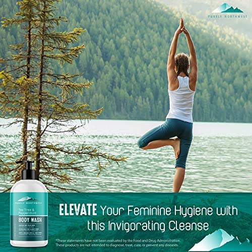 Purely Northwest etiqueta con ingredientes y origen en EE. UU.