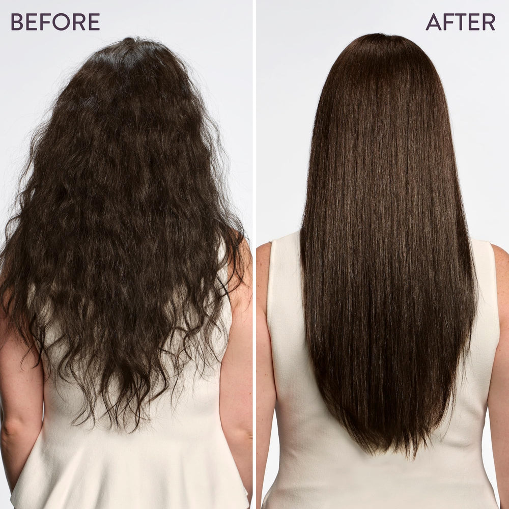 Pureology envase abierto dispensando producto para fácil aplicación