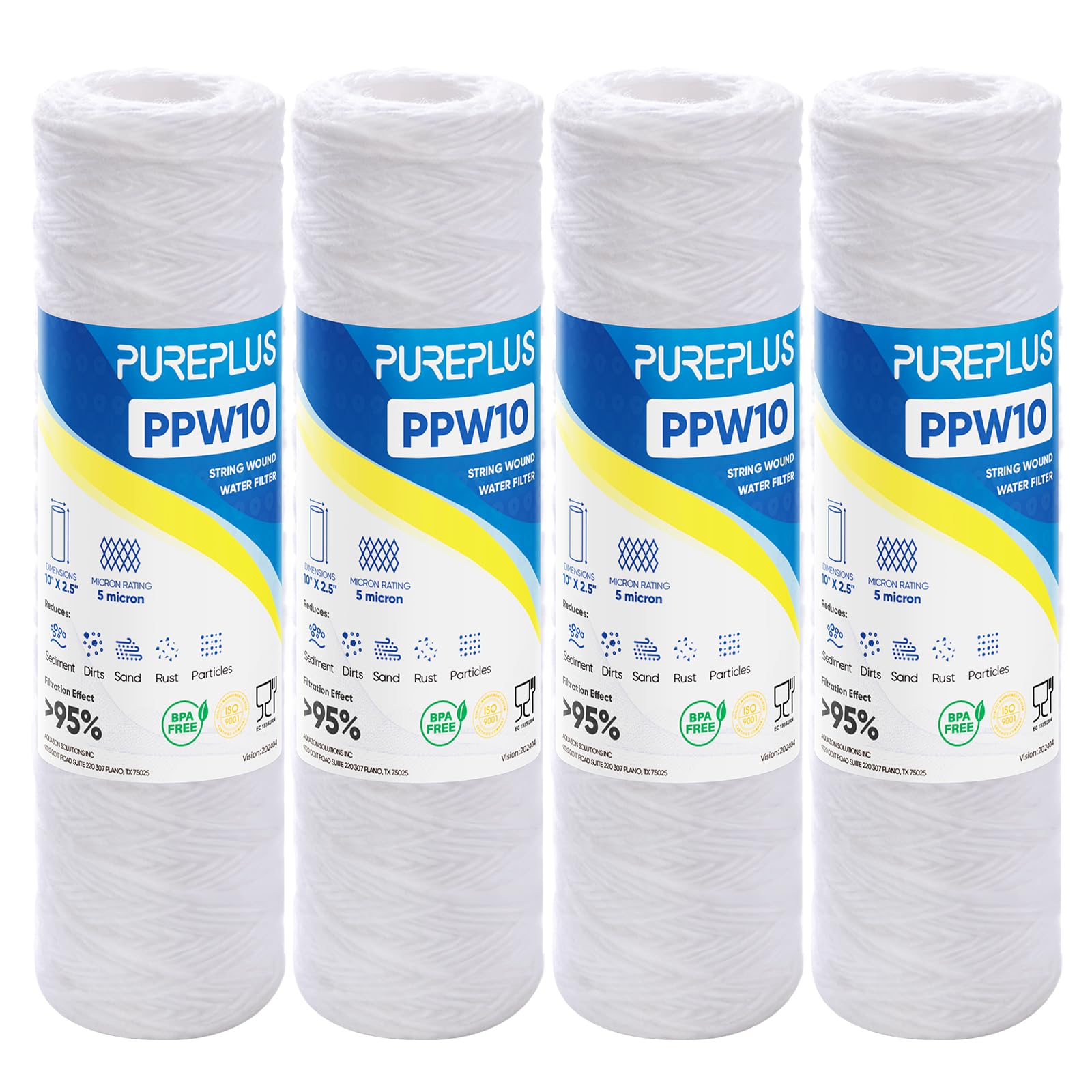 PUREPLUS vista frontal del empaque mostrando el cartucho y compatibilidad