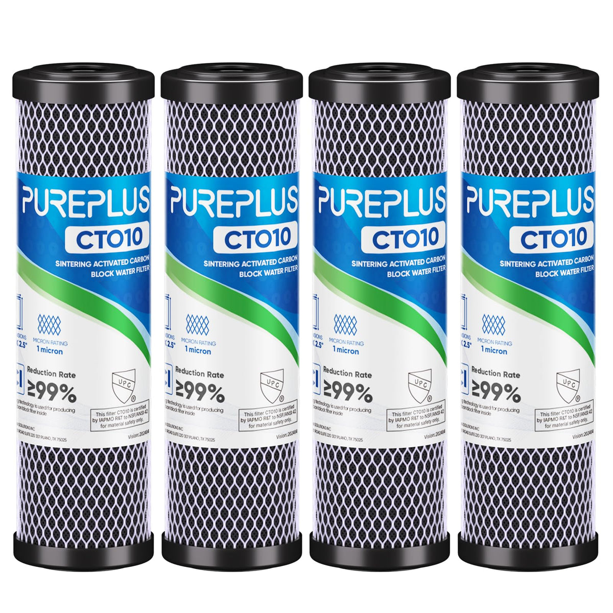PUREPLUS frente del empaque mostrando el cartucho y compatibilidades