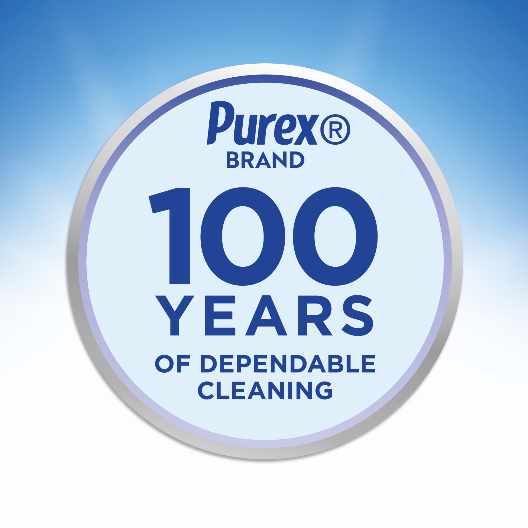 Purex toallas recién lavadas con fragancia tropical y sensación de limpieza