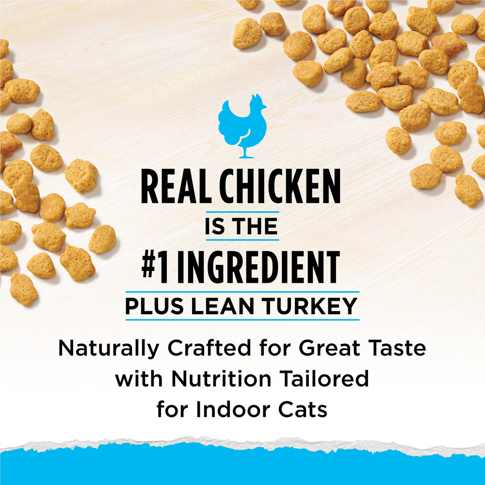 Purina Cat Chow etiqueta nutricional mostrando 25 vitaminas y minerales
