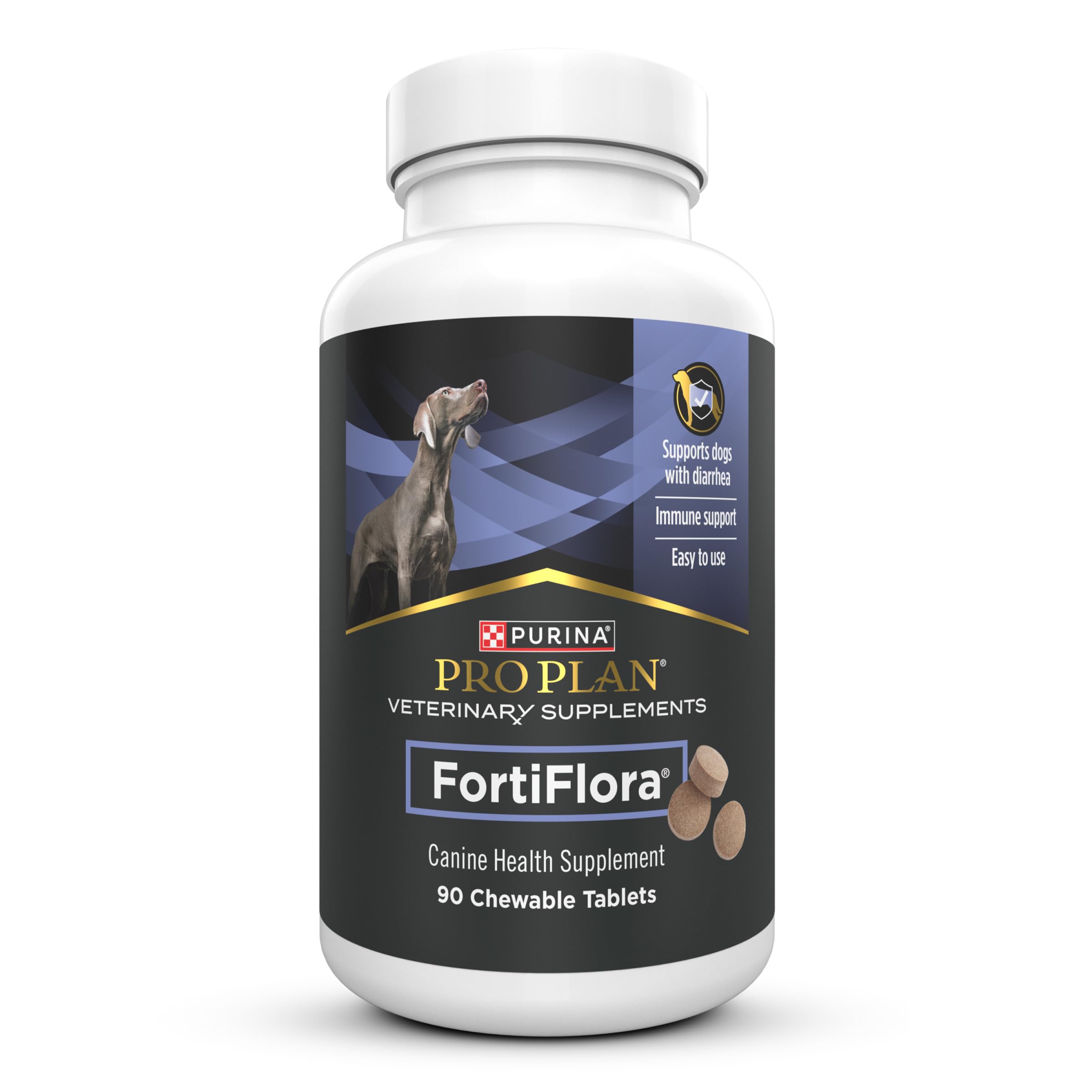 Purina FortiFlora envase frontal mostrando diseño y beneficio digestivo
