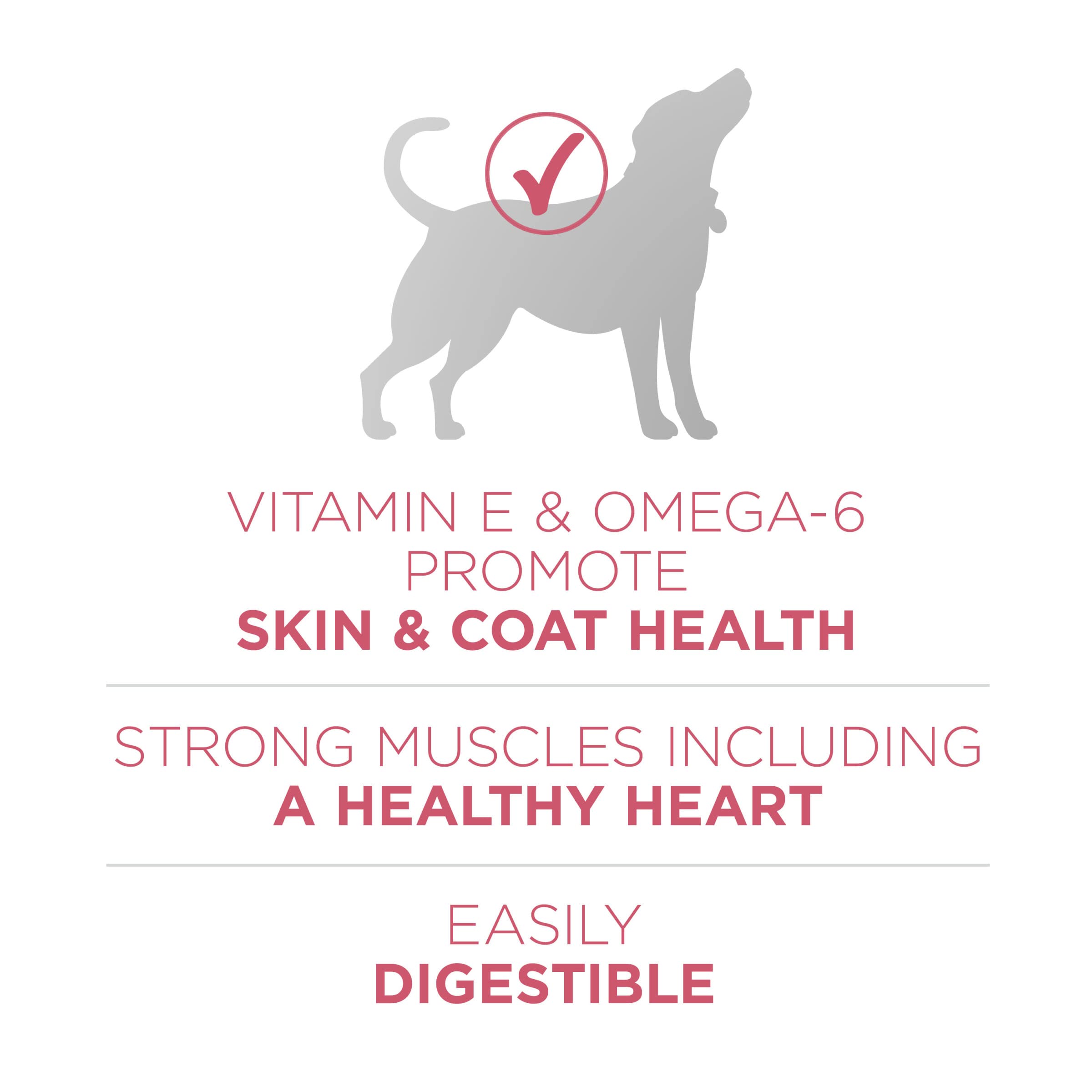Purina ONE detalle de etiqueta nutricional con ingredientes funcionales