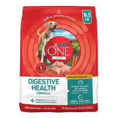 Purina ONE frontal del empaque mostrando la fórmula para digestión