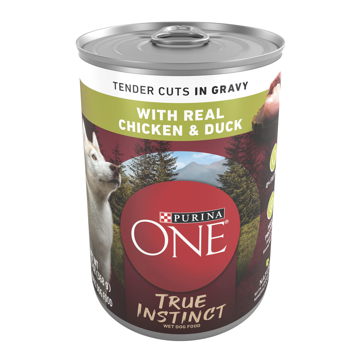 Purina ONE lata frontal que muestra la presentación y tranquilidad de compra