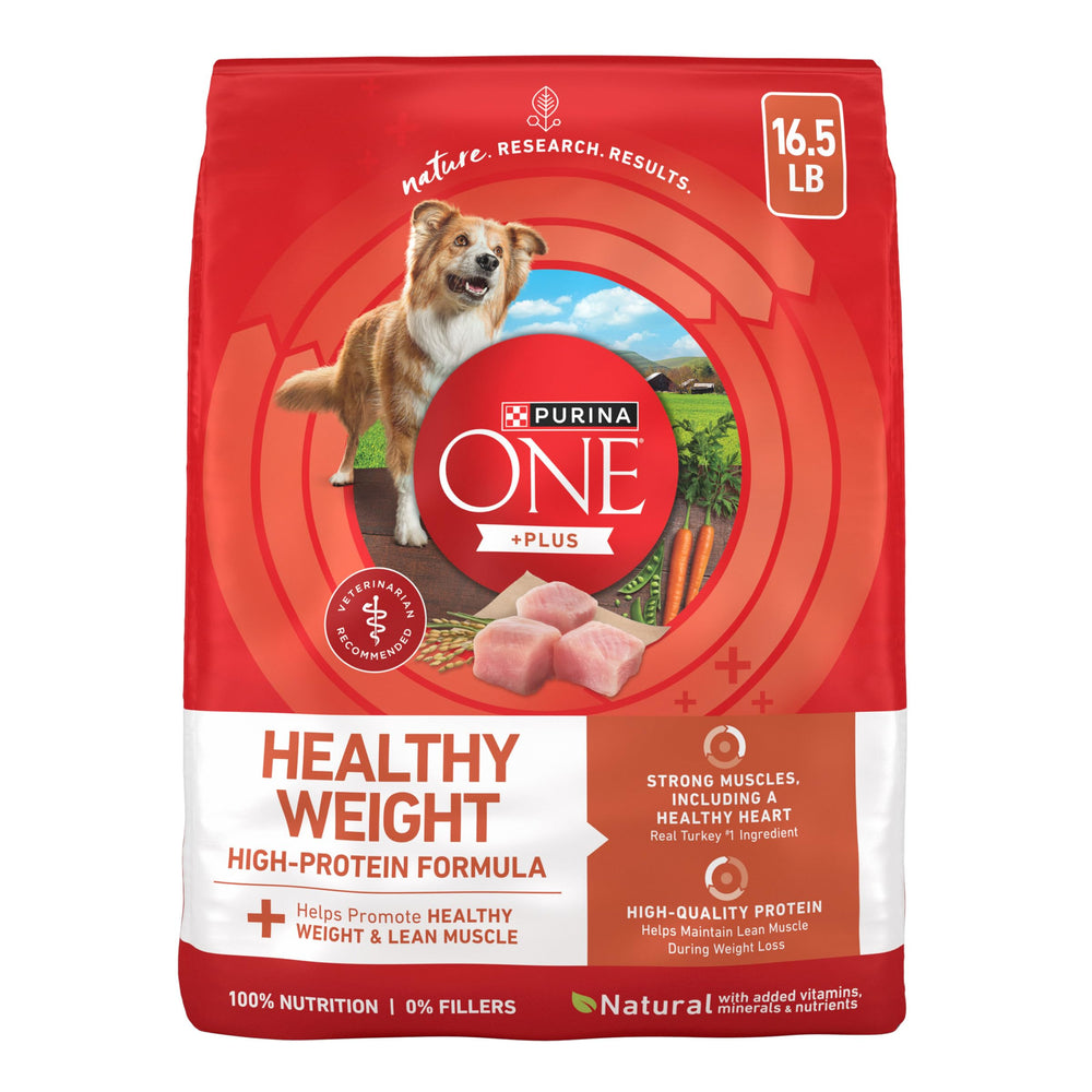 Purina ONE frente del empaque mostrando pavo y beneficios