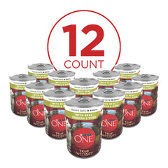 Purina ONE trozos en salsa mostrando textura apetitosa y mayor palatabilidad