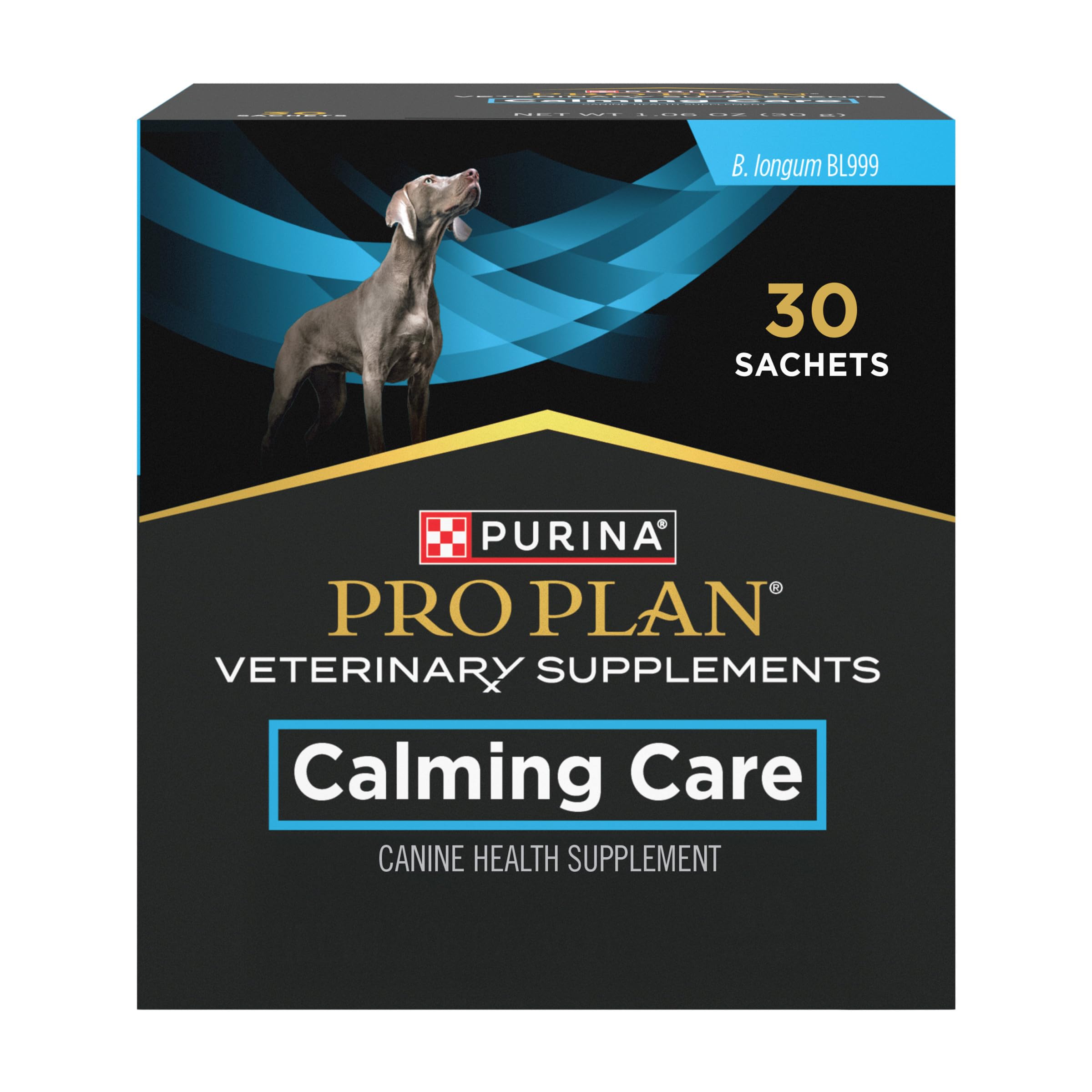 Purina Pro Plan frontal del empaque mostrando caja de 30 sobres y beneficios