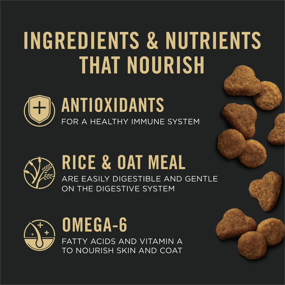 Purina Pro Plan etiqueta nutricional detalle nutrientes para piel y huesos