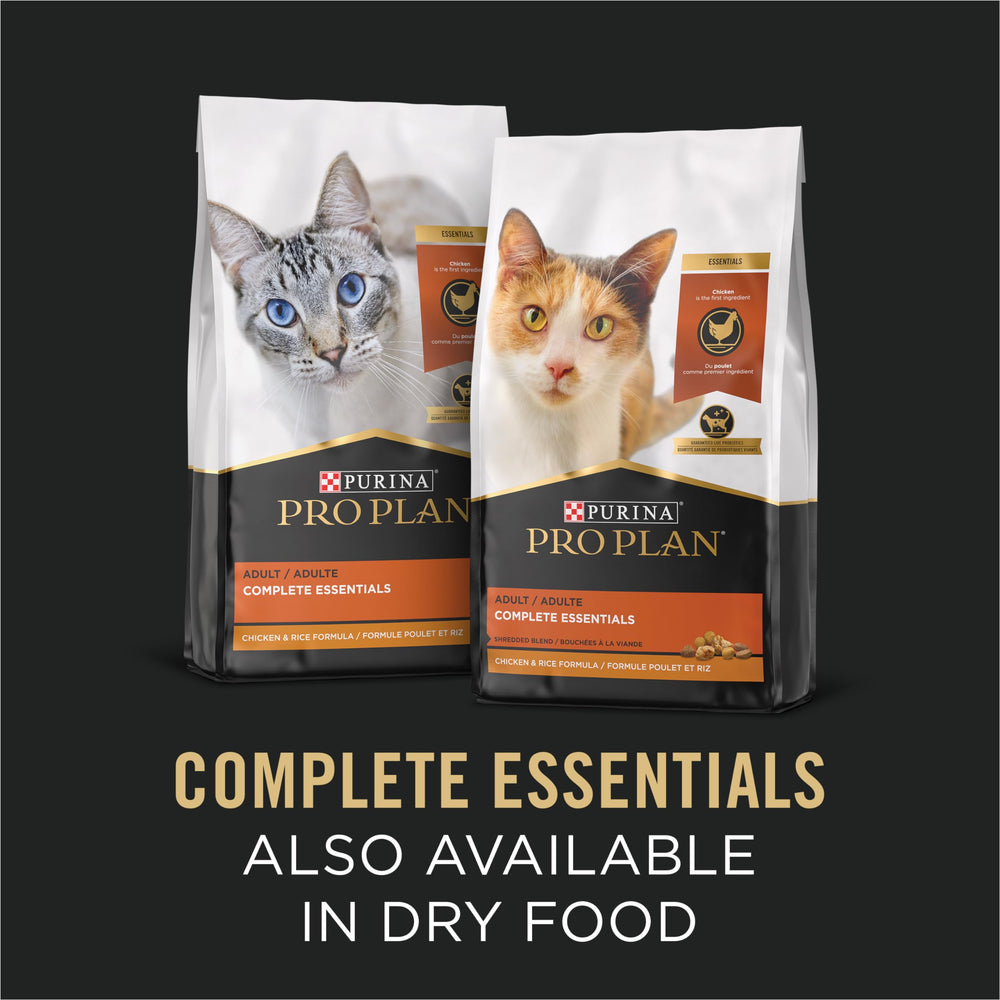 Purina Pro Plan etiqueta nutricional destacando ingredientes clave