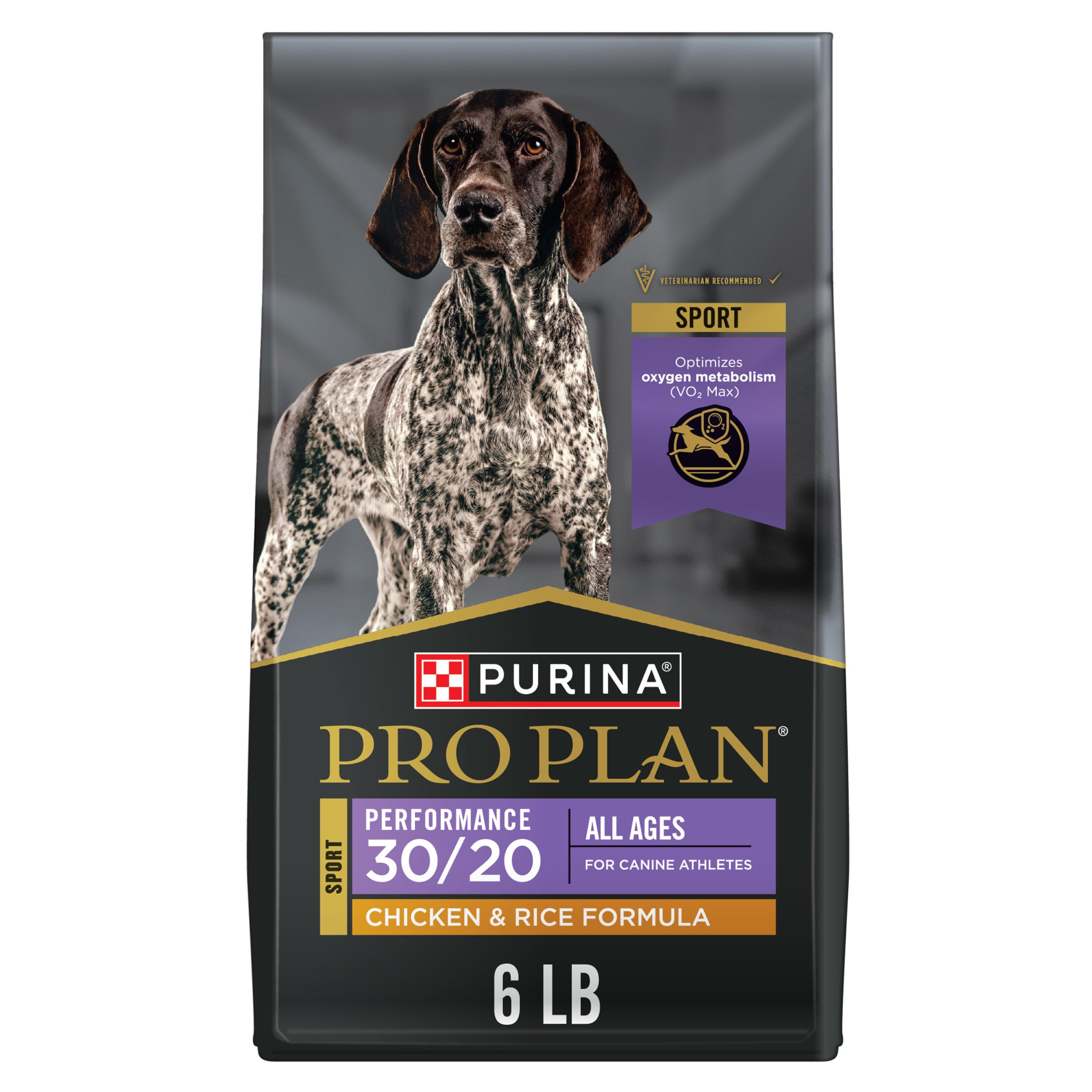 Purina Pro Plan vista frontal del empaque muestra información clave y confianza