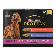 Purina Pro Plan frente del pack mostrando variedad y conveniencia