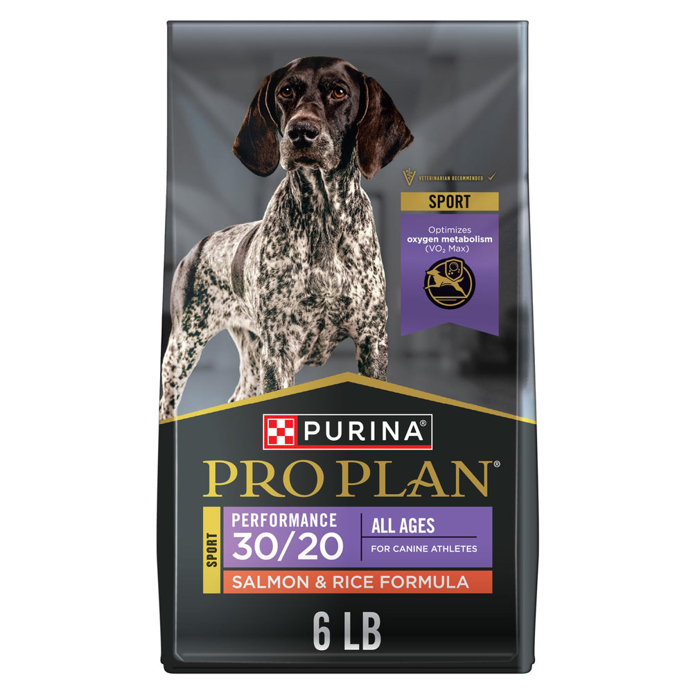 Purina Pro Plan frente de bolsa mostrando la marca y beneficio rendimiento