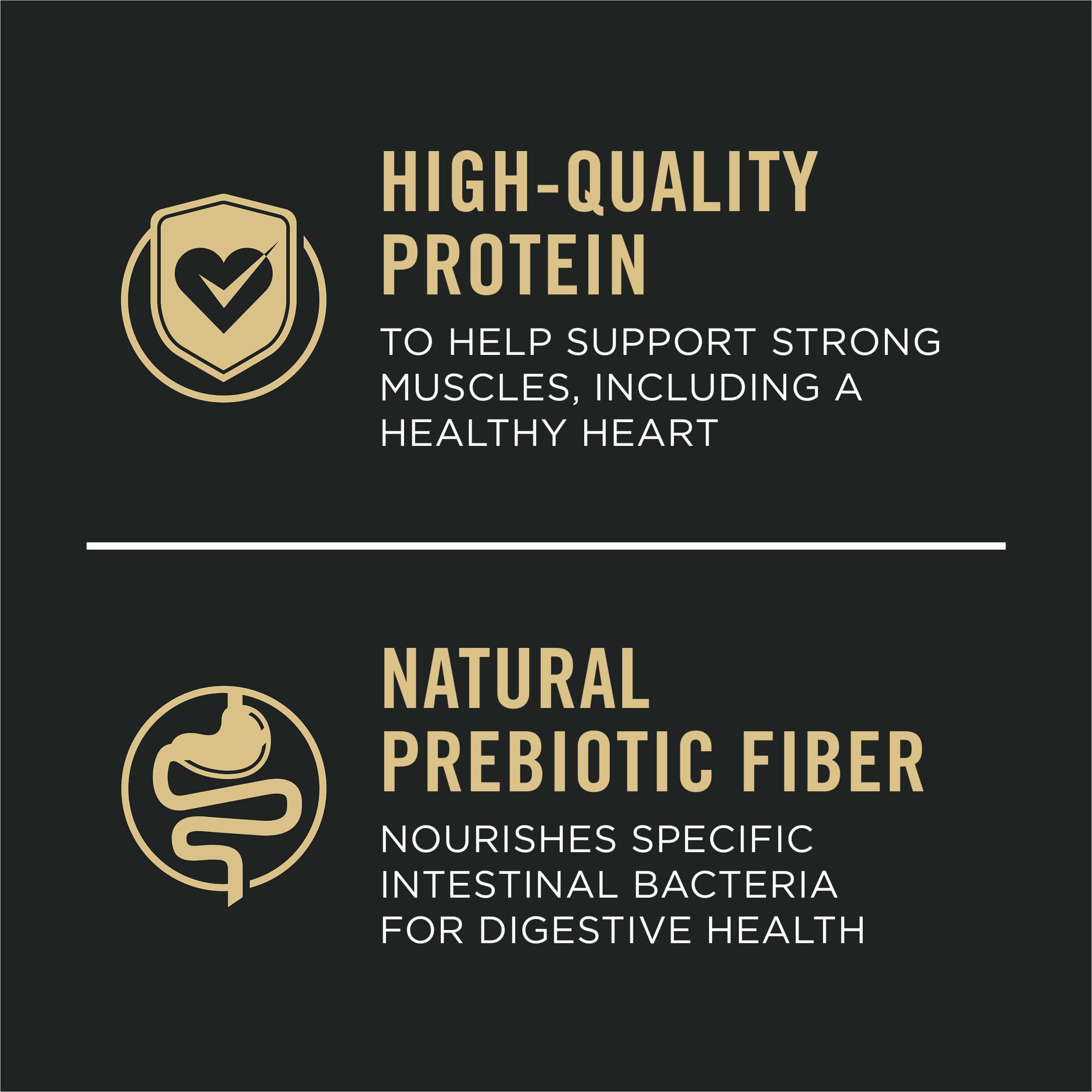 Purina Pro Plan primer plano de croquetas crujientes que aportan textura y sabor