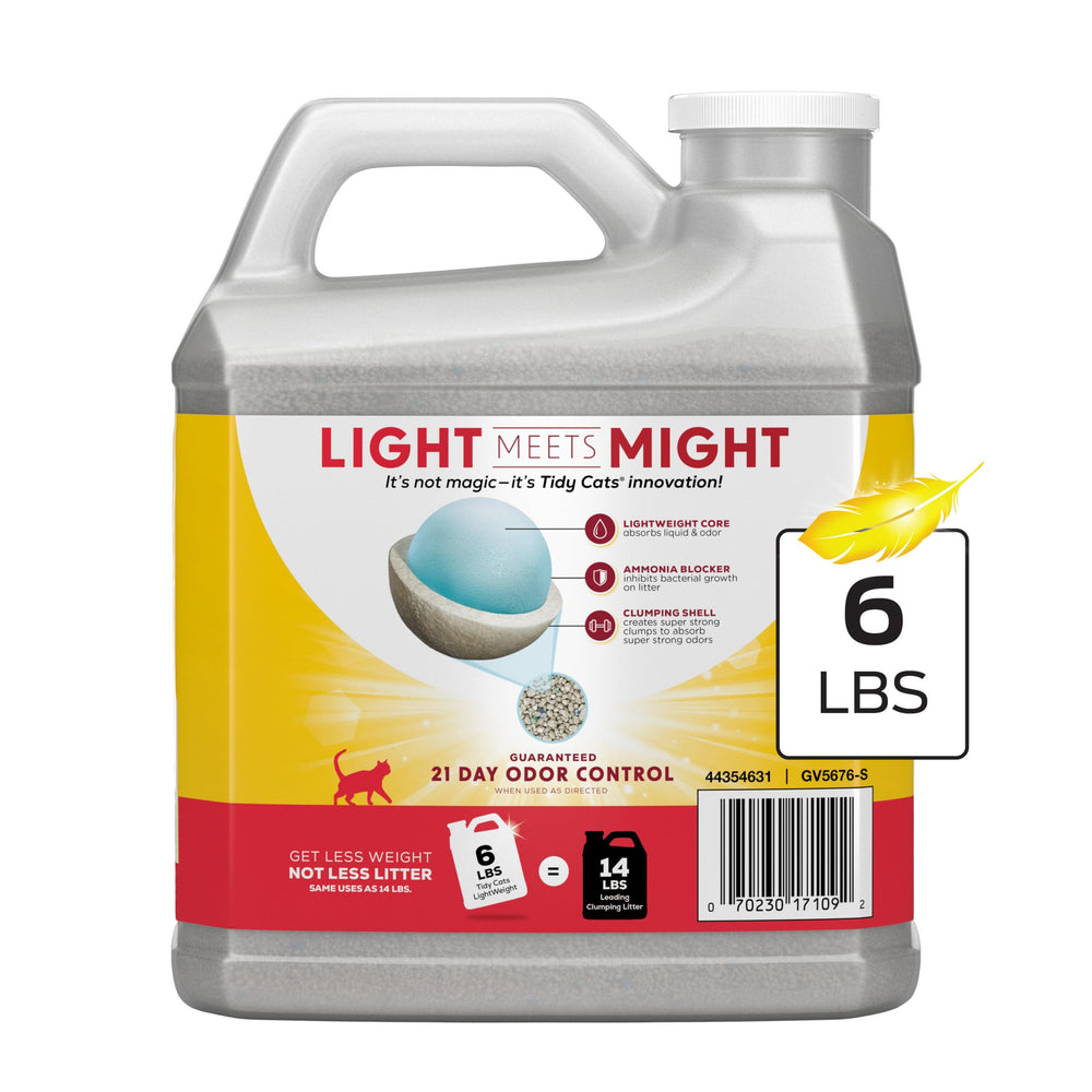 Purina Tidy Cats ambiente doméstico limpio y fresco con bandeja bien mantenida