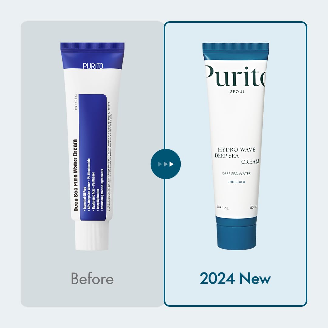 PURITO muestra textura gel-crema ligera para hidratación sin grasa