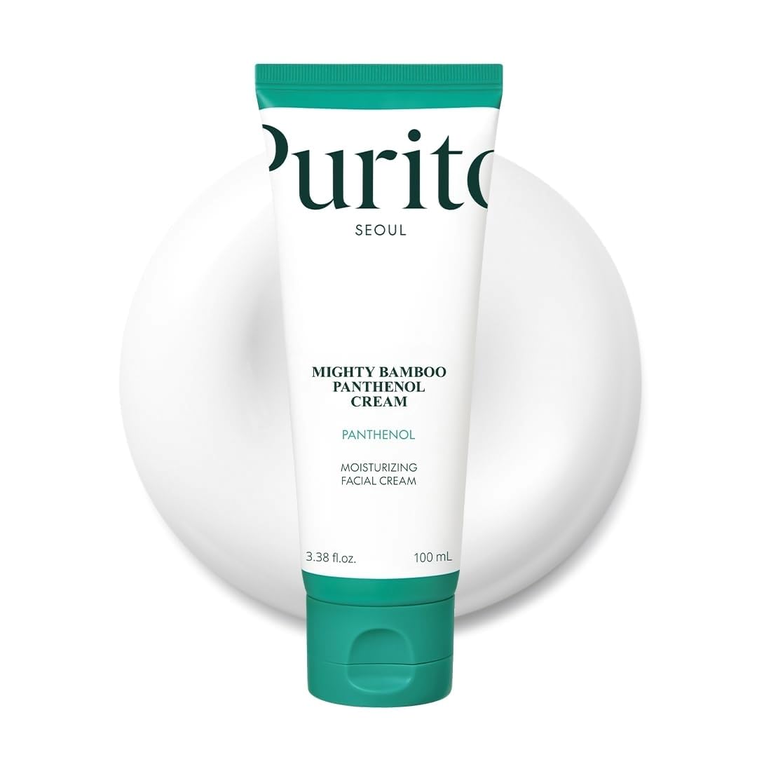 PURITO envase frontal Panthenol 10% 100 ml mostrando diseño y cantidad