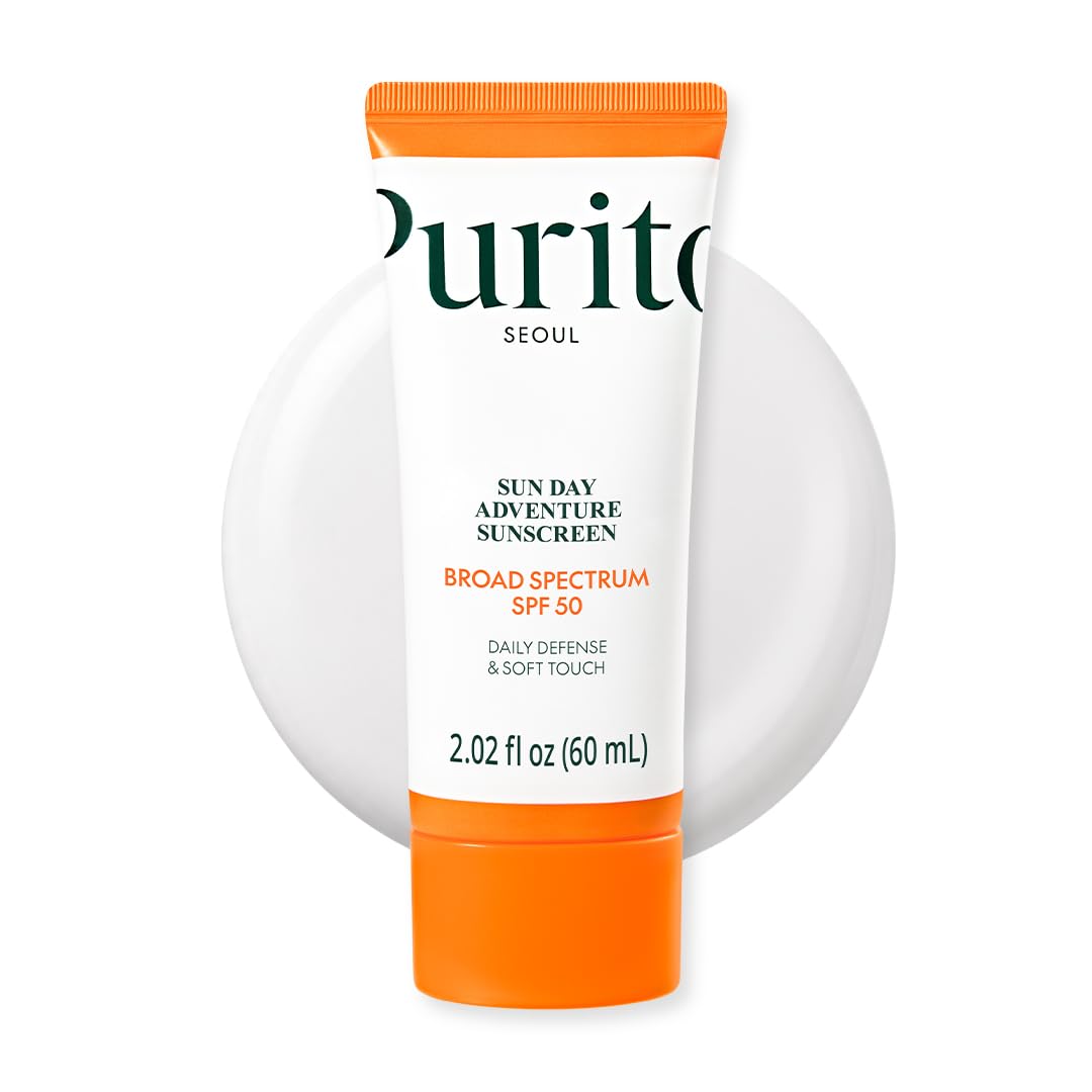 PURITO frontal del envase mostrando diseño y protección SPF 50