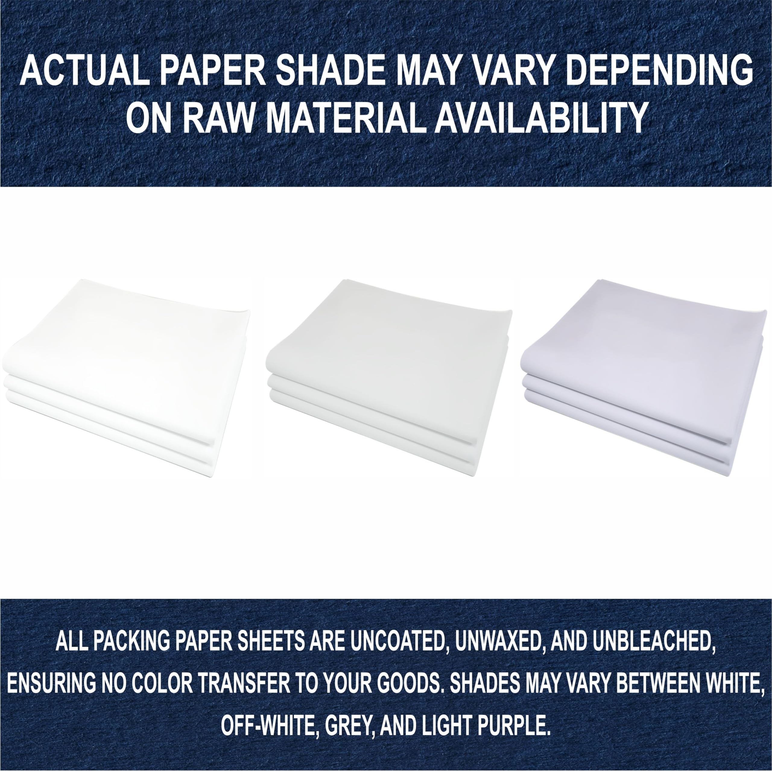 Purple Papers papel como relleno en caja para evitar movimiento