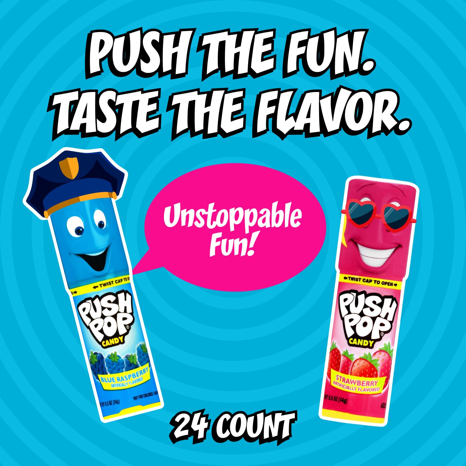 Push Pop detalle de la tapa que mantiene la paleta limpia y portátil
