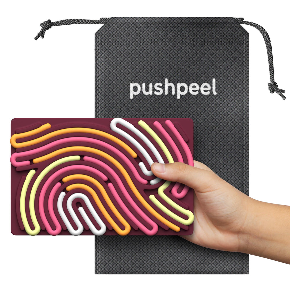 Pushpeel en ambiente familiar silencioso ideal para espacios públicos sin ruido