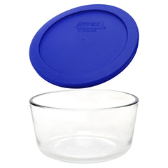 Juego Pyrex 7201 dentro del refrigerador organizado, mostrando ahorro de espacio y conservación