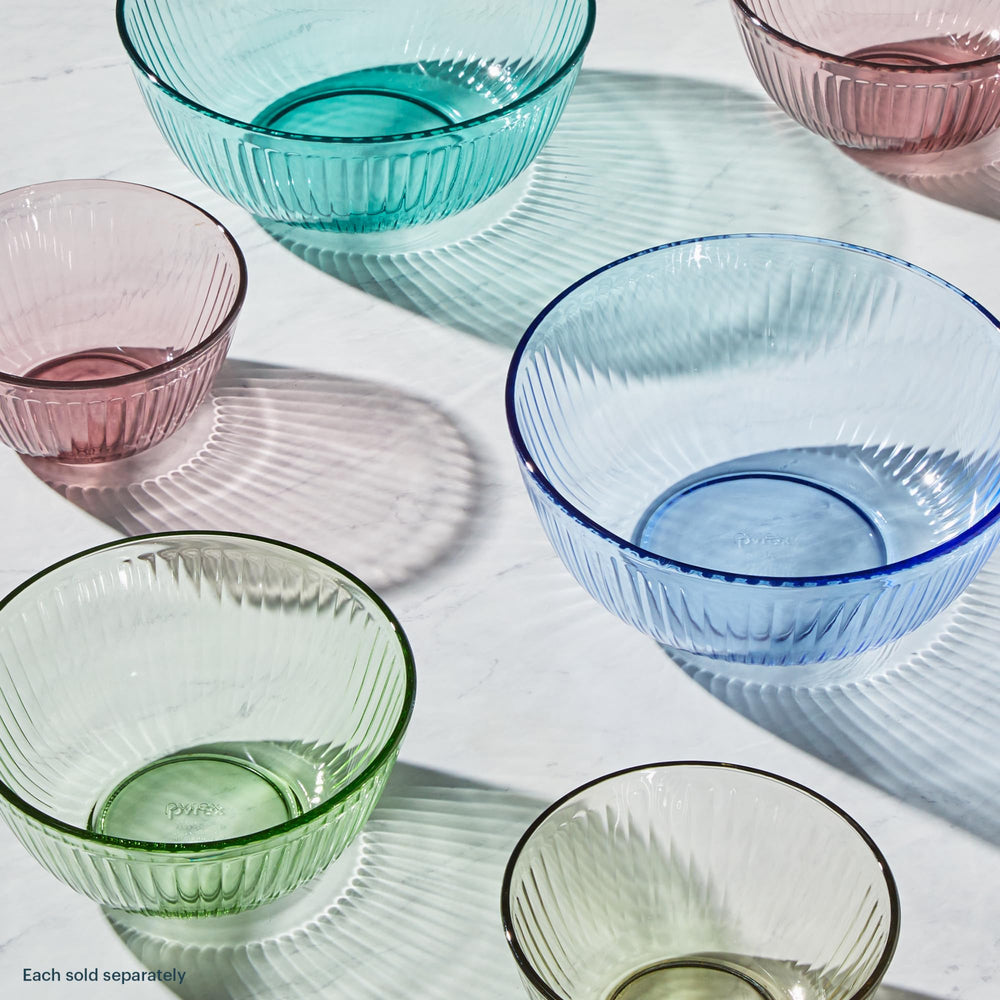 Pyrex presentación en mesa servida, diseño atractivo para servir directo