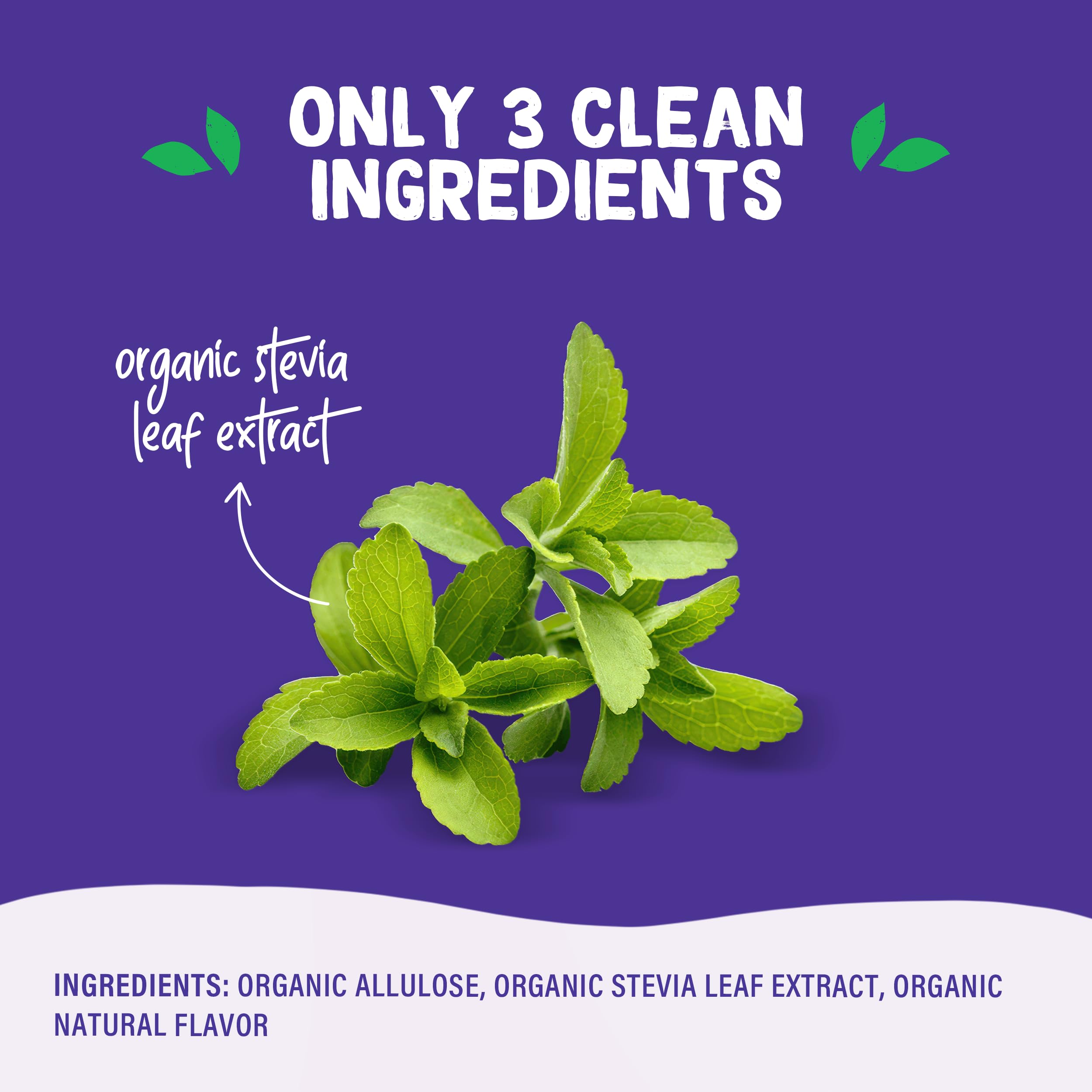 Pyure etiqueta con ingredientes orgánicos y beneficios claros