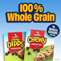 Quaker Chewy en lonchera escolar listo para merienda rápida y fácil