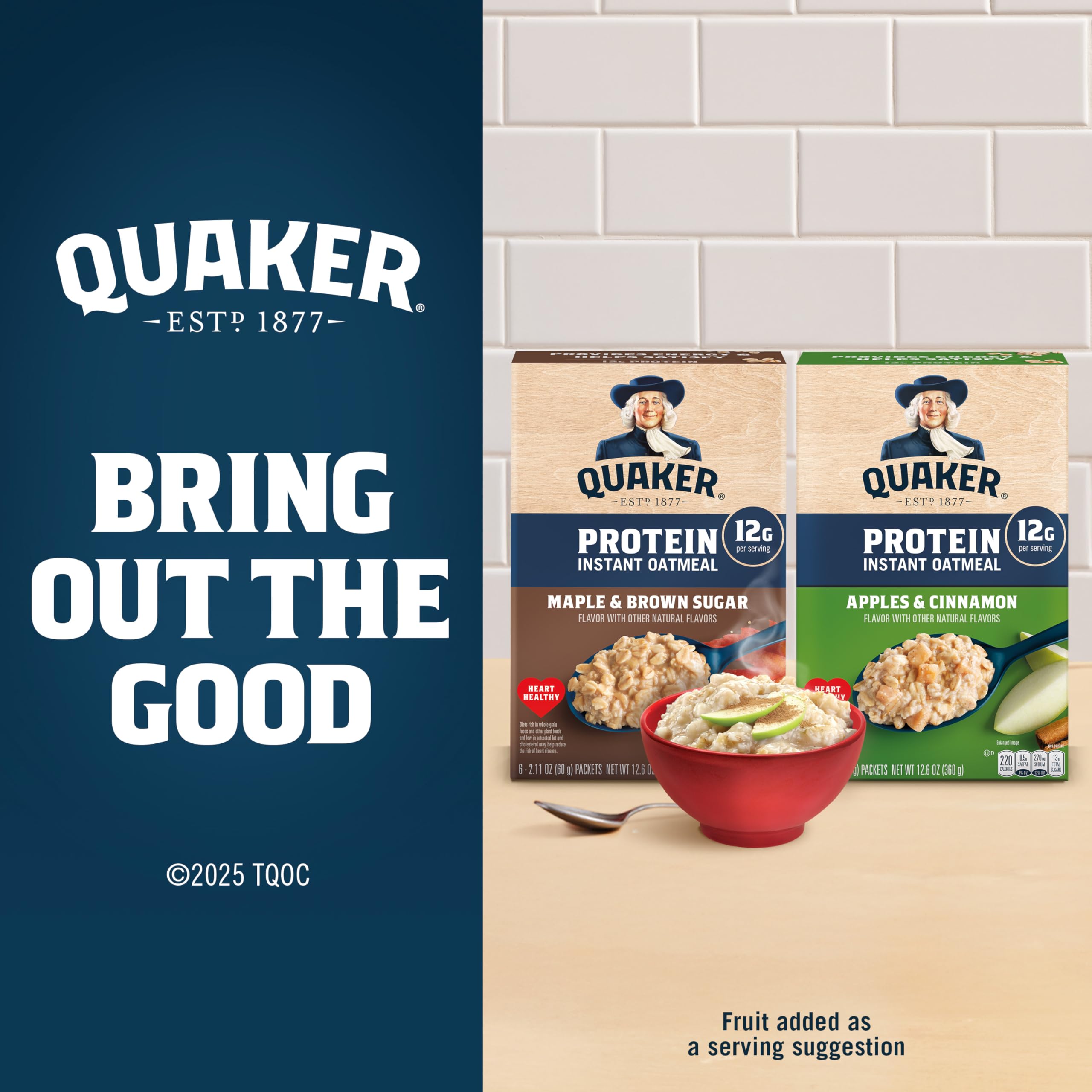 Quaker textura de avena instantánea en primer plano para ver granos enteros