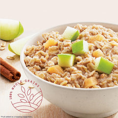 Quaker sobre abierto con avena lista para preparar y facilidad de uso