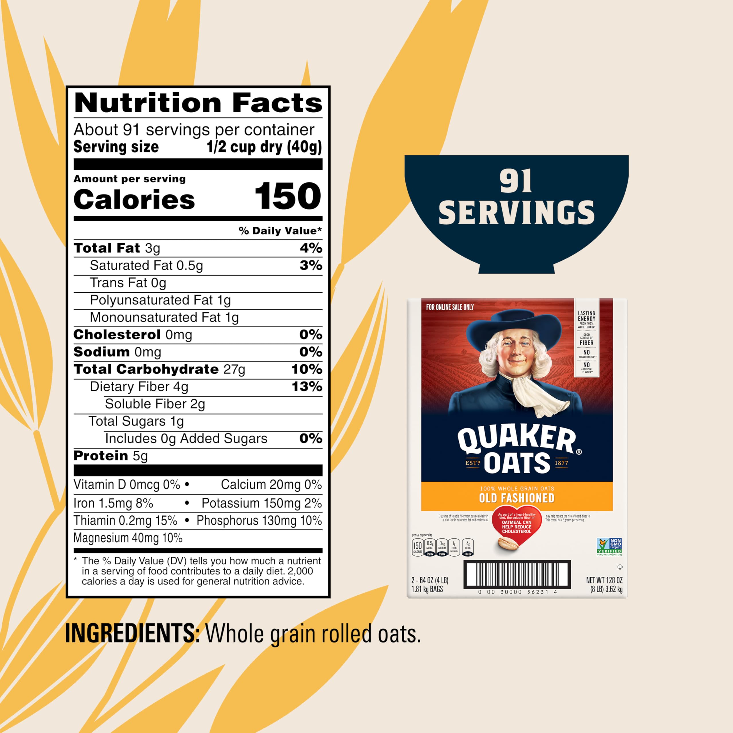 Quaker avena en galletas caseras, ingrediente versátil y sabroso
