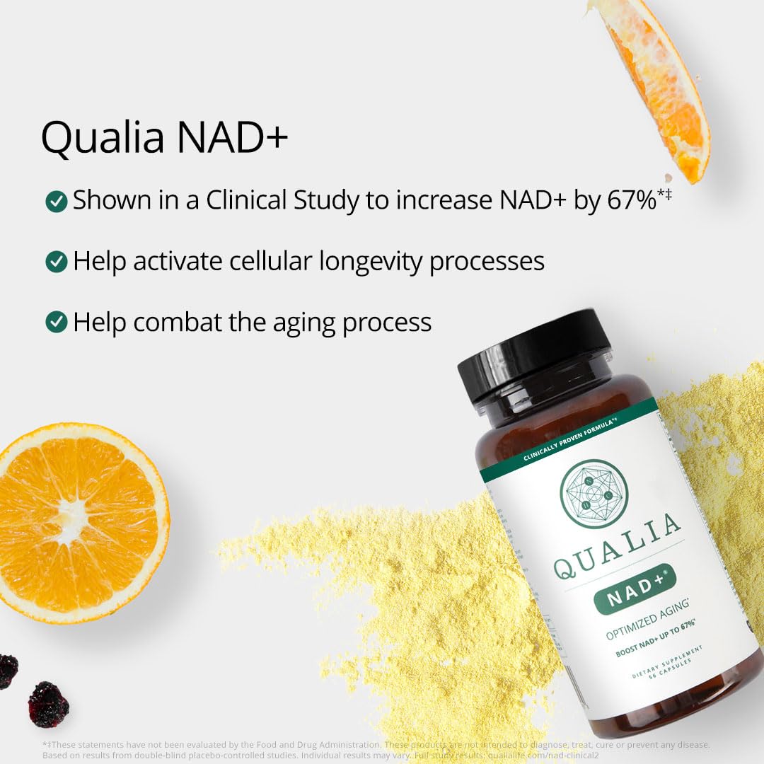QUALIA LIFE SCIENCES detalle de formulación en polvo y acabado fino