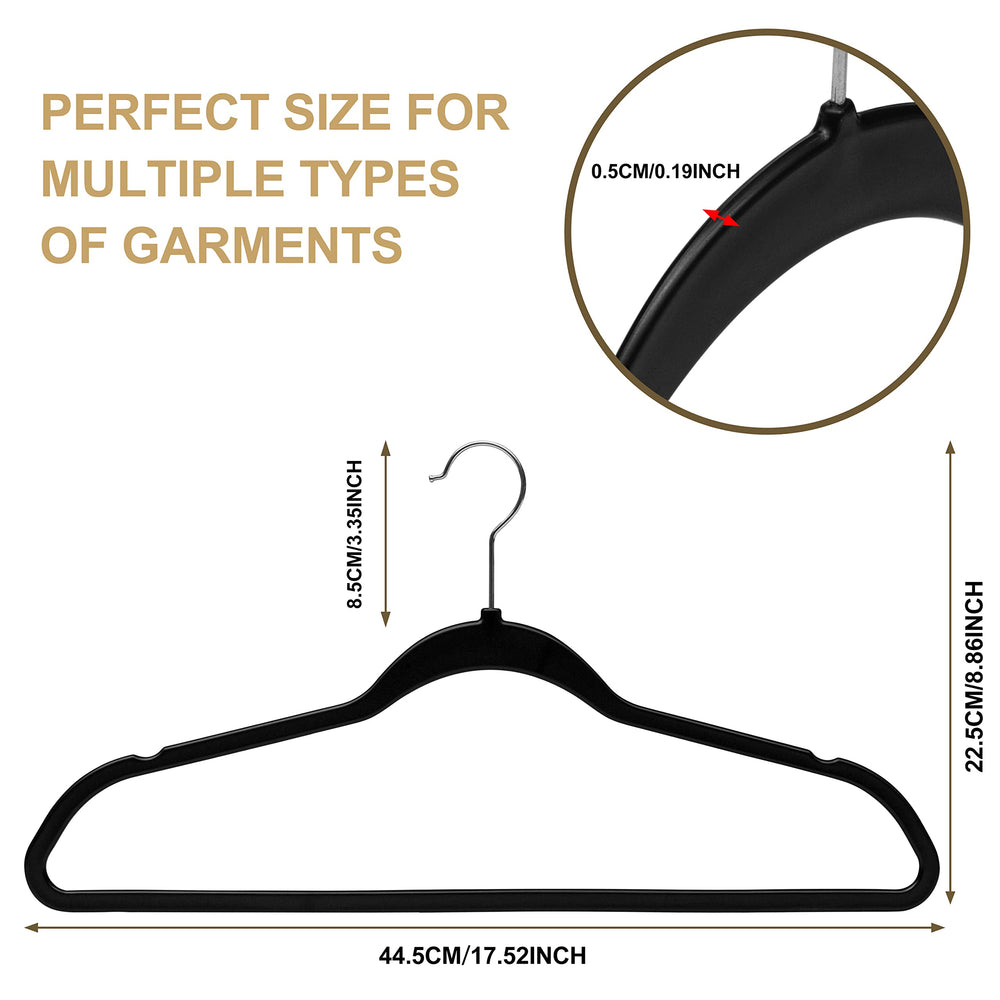 Quality Hangers gancho cromado giratorio 360° para colgar con facilidad
