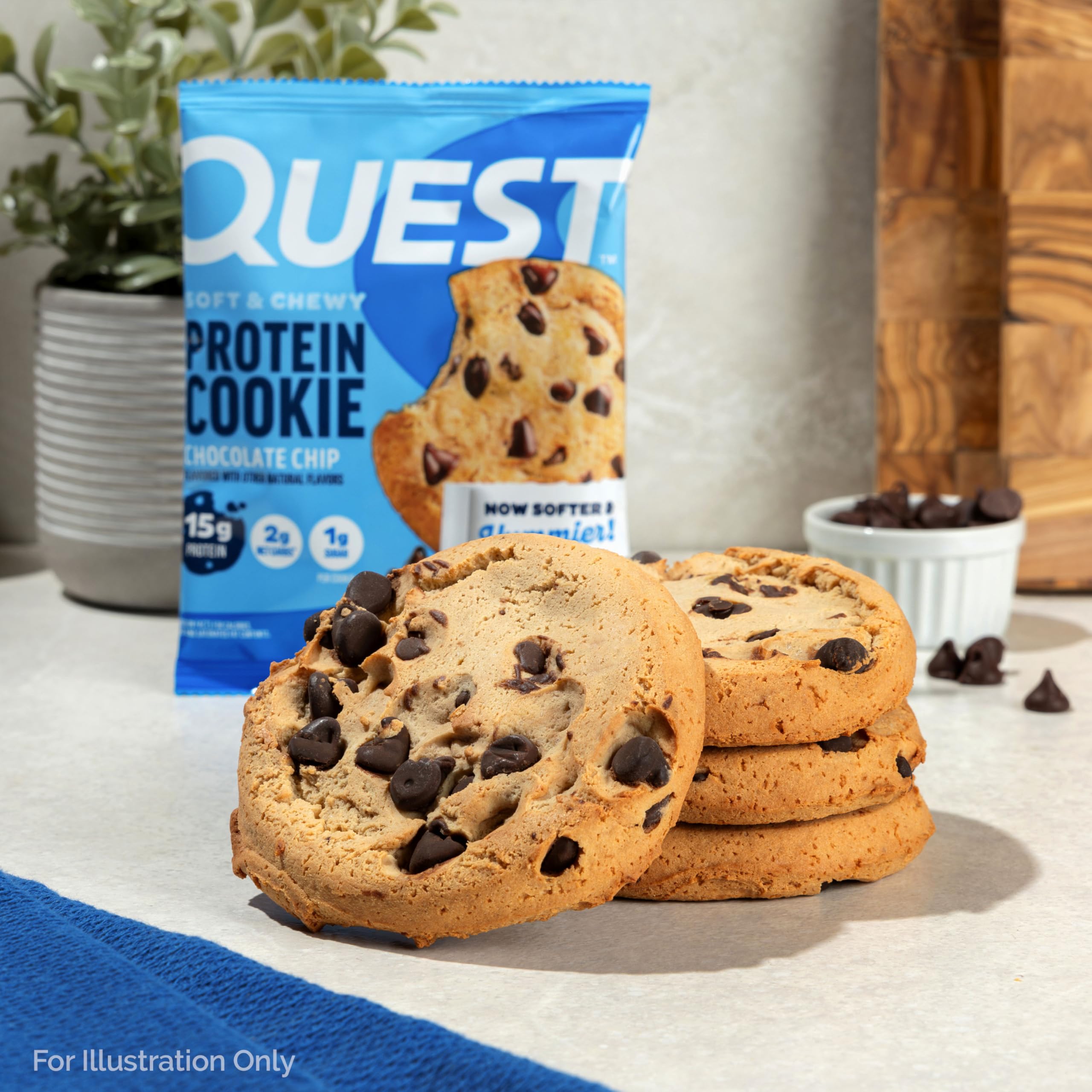 Quest nutrition facts label close-up helping easy macro tracking