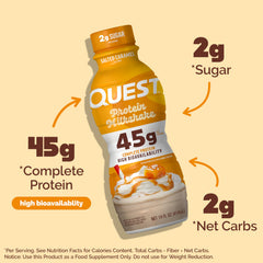 Quest detalle de la textura cremosa que realza sabor y saciedad