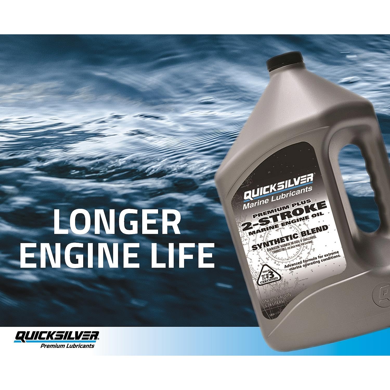 Quicksilver tapon detalle mostrando cierre seguro y vertido limpio