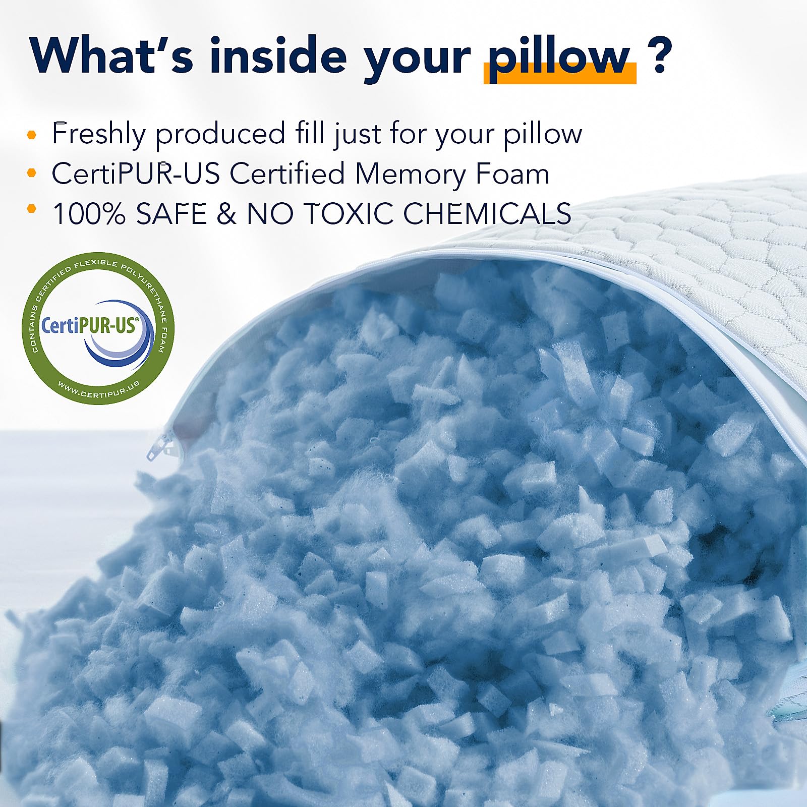 QUTOOL removable outer cover folded to show machine-washable care benefit