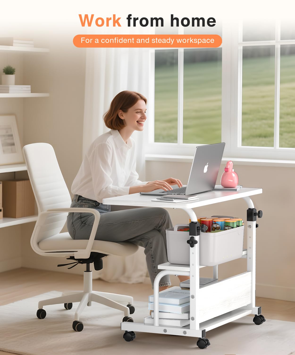 QZMDSM comparación de tamaño junto a una silla para referencia de escala