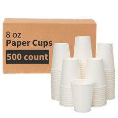 RACETOP vaso de papel frontal mostrando diseño y capacidad, práctico para servir café