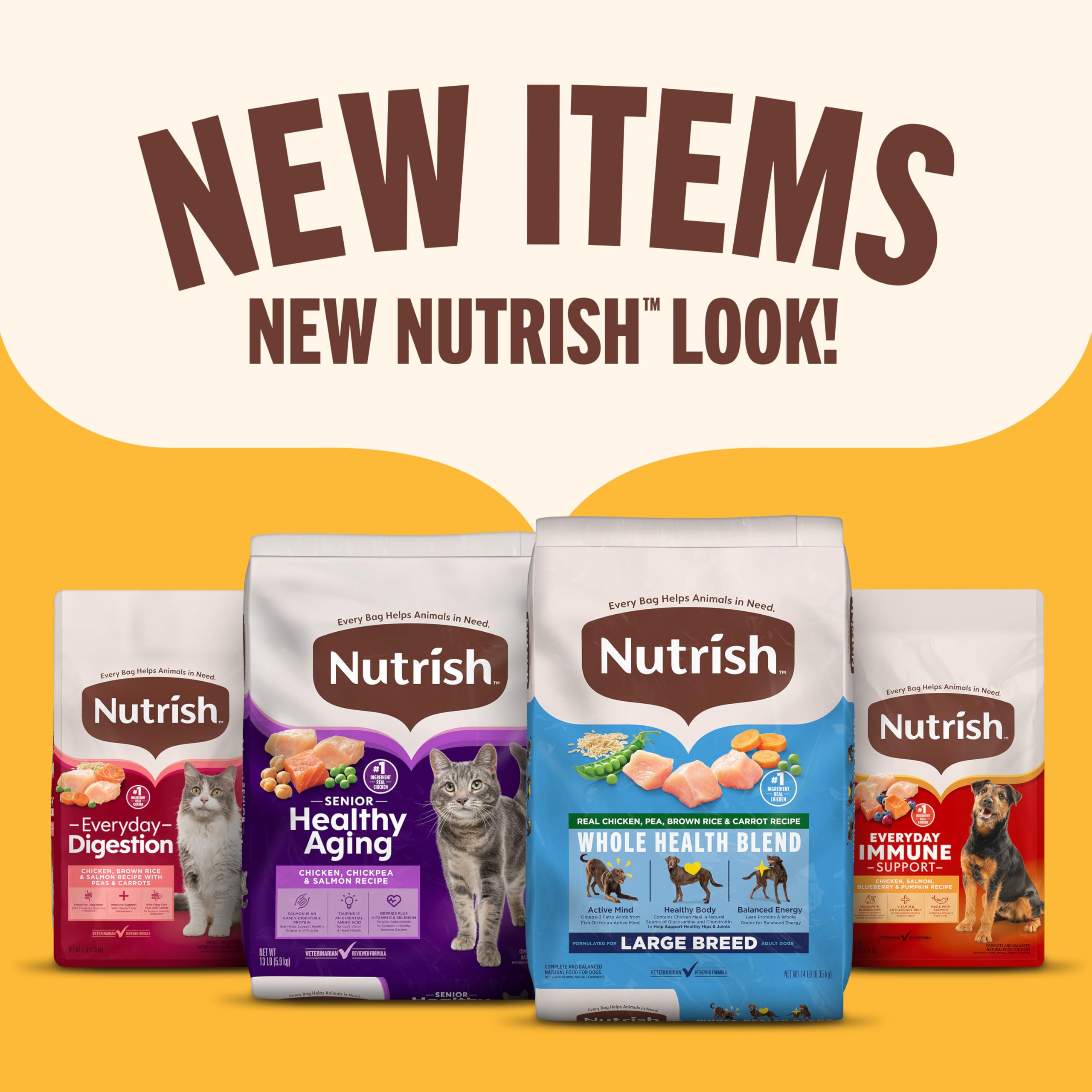 Rachael Ray Nutrish bol con ración diaria mostrando cantidad recomendada