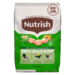 Rachael Ray Nutrish frente del empaque mostrando la marca y beneficio nutricional