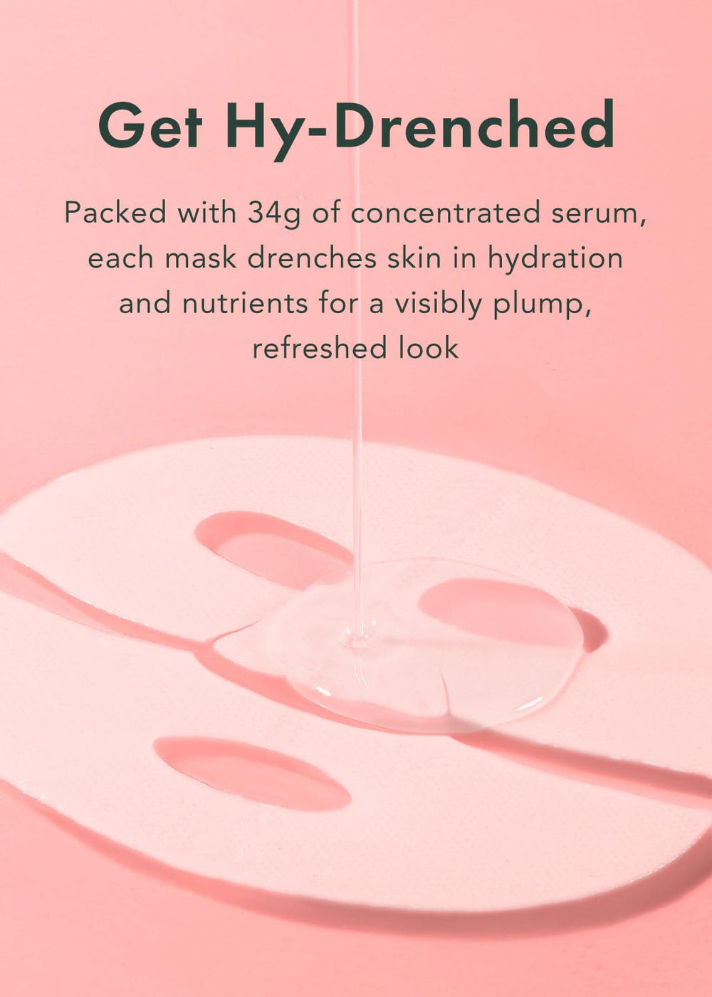 Rael primer plano textura hydrogel que mejora absorción de suero
