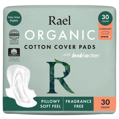 Rael empaquetado frontal mostrando 30 unidades y protección nocturna