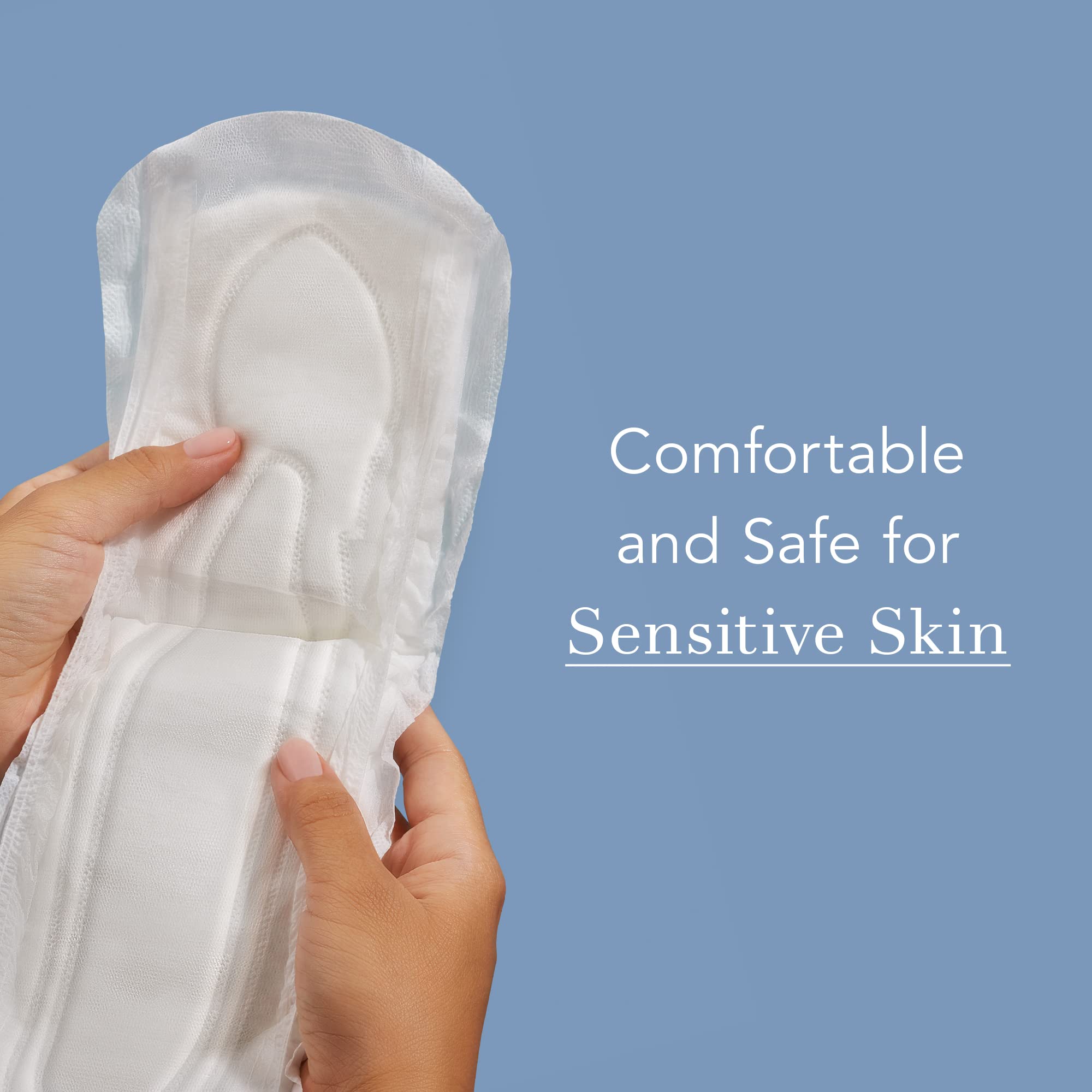 Rael organic cotton cover texture offering soft comfort for sensitive skin